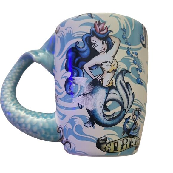 Disney Pirates of the Caribbean Coffee Cup Sailors Beware Tail for a Handle - Picture 2 of 10